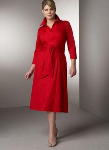vestidos de fiesta para gorditas rojos (8)
