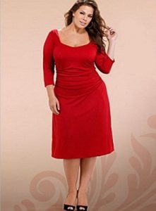 Vestidos rojos para gorditas (5)